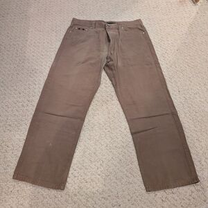 Boss Tan Trousers with Black Label